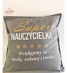 Pagalvė "Super Nauczycielka", 02