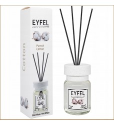 Eyfel kvapų difuzorius su pagaliukais - Cotton (120ml)     