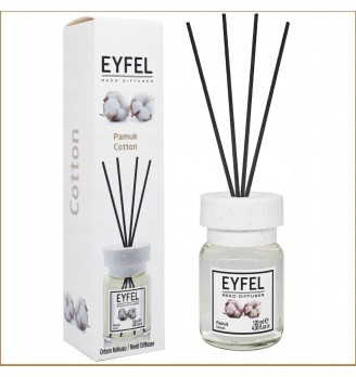 Eyfel kvapų difuzorius su pagaliukais - Cotton (120ml)     