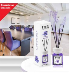 Eyfel kvapų difuzorius su pagaliukais - Lavender (120ml)   