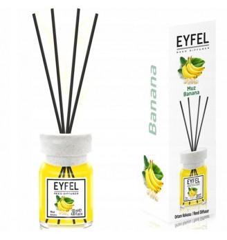 Eyfel kvapų difuzorius su pagaliukais - Banana (120ml)     