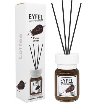 Eyfel kvapų difuzorius su pagaliukais - Coffee (120ml)     