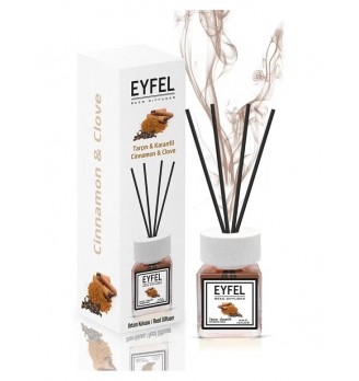 Eyfel kvapų difuzorius su pagaliukais - Cinnamon & Clove (120ml)       